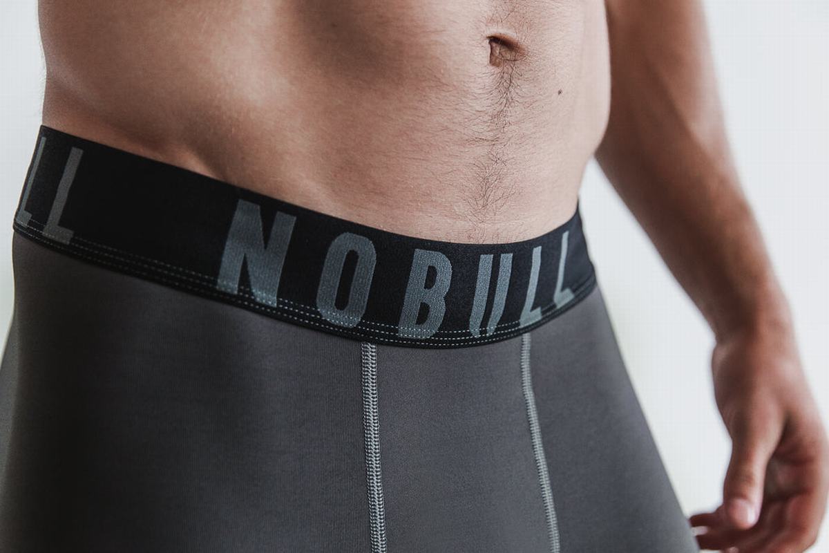 Nobull 3/4 Compression Strumpbyxor Herr Mörkgrå | BJ1482365