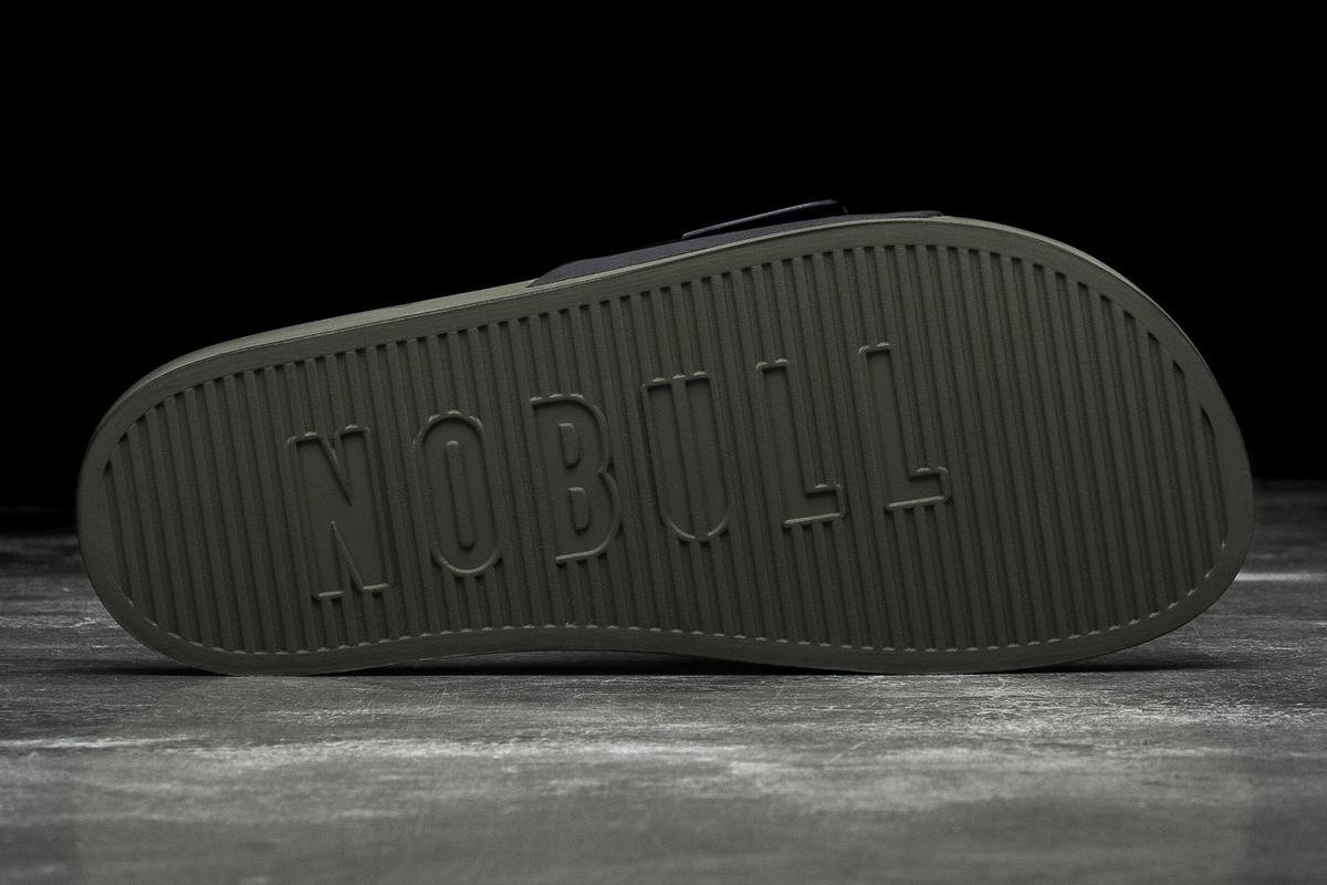 Nobull Adjustable Badtofflor Dam Svarta Mörkgröna | OG2657843