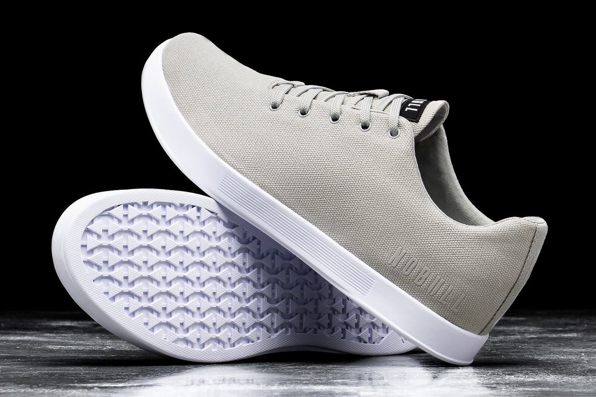 Nobull Arctic Canvas Trainer Skor Dam Grå | LR8530412