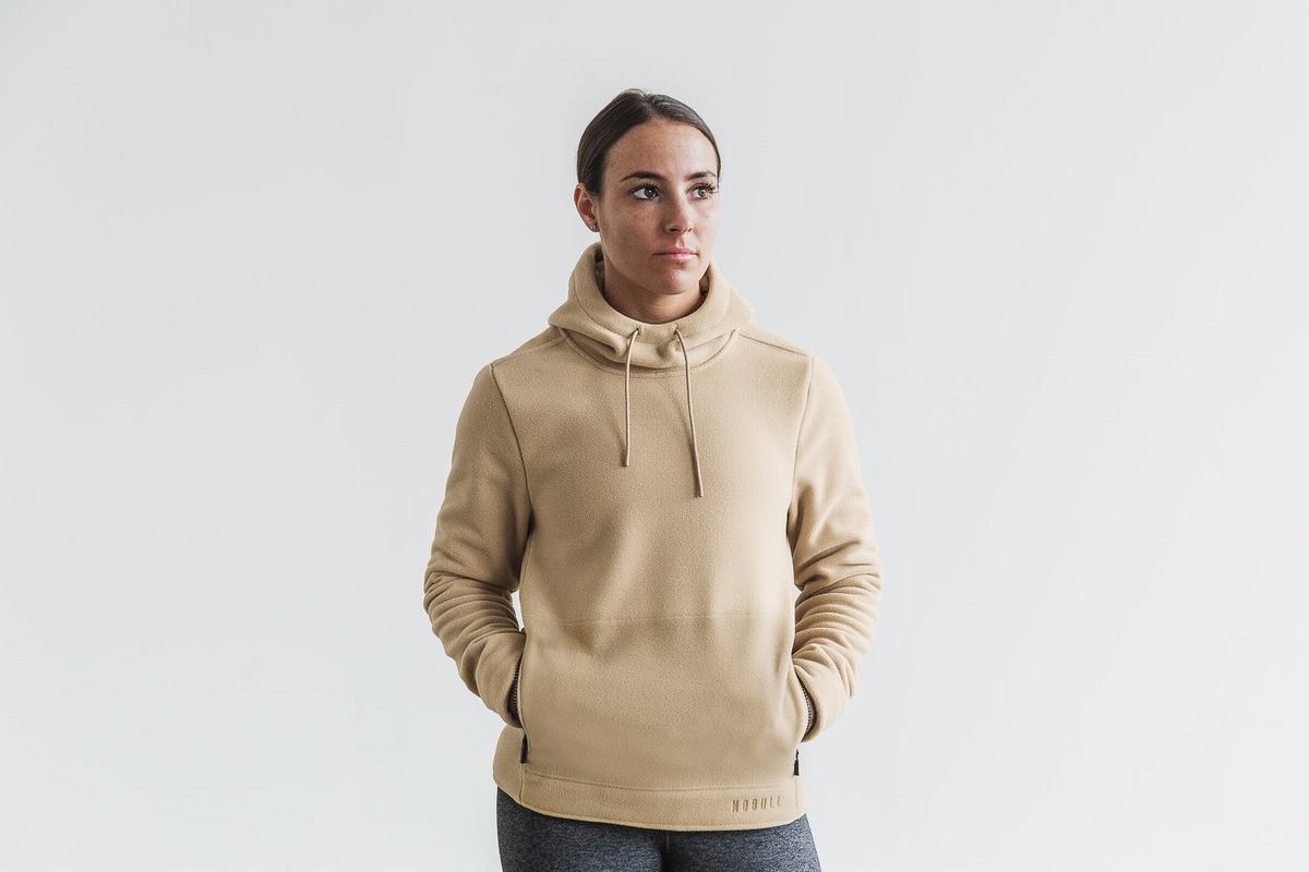 Nobull Arctic Huvtröja Dam Beige | UQ1349258