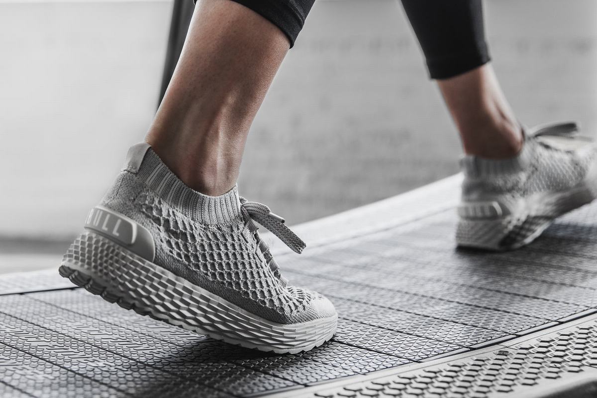 Nobull Arctic Knit Runner Löparskor Dam Grå | OR6178235