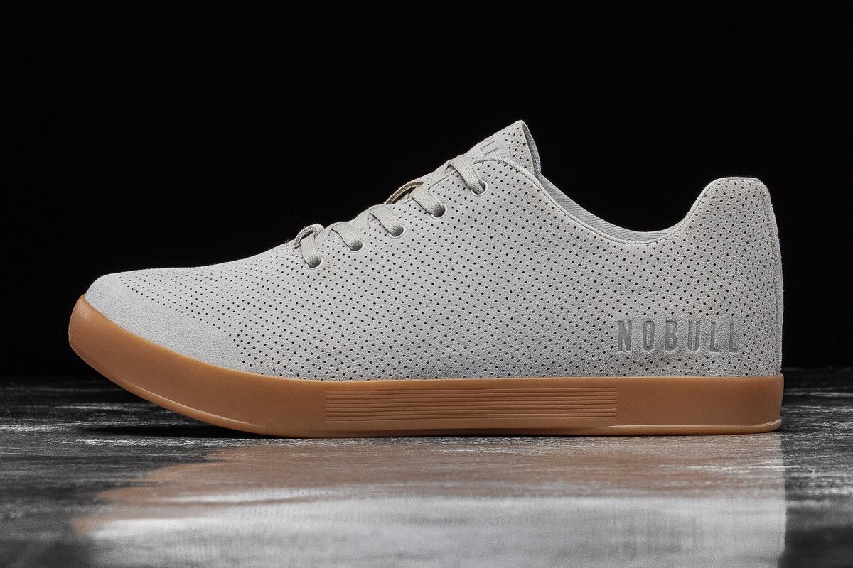 Nobull Arctic Suede Trainer Skor Dam Grå Bruna | ES3209457