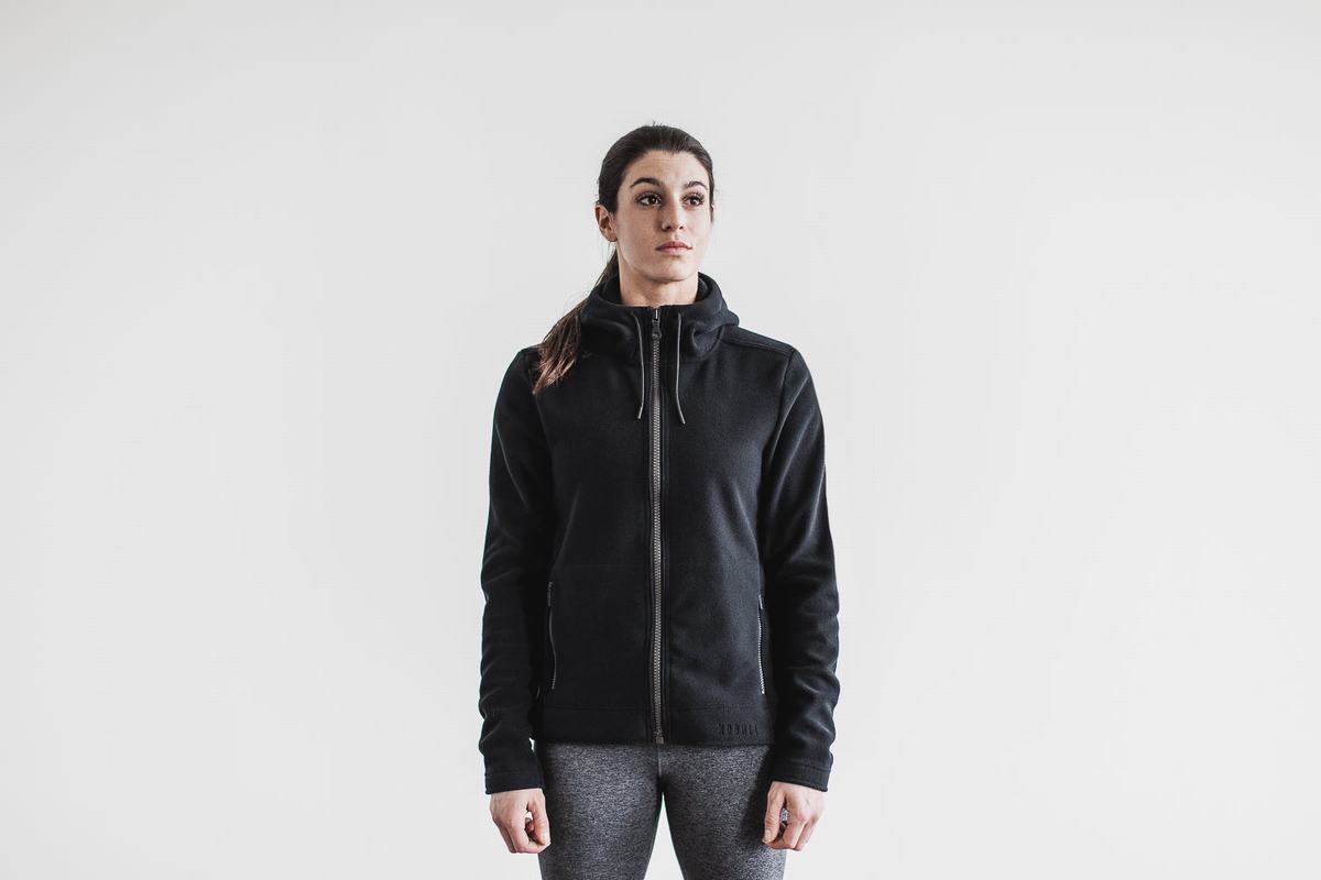 Nobull Arctic Zip-up Jacka Dam Svarta | OG6973402