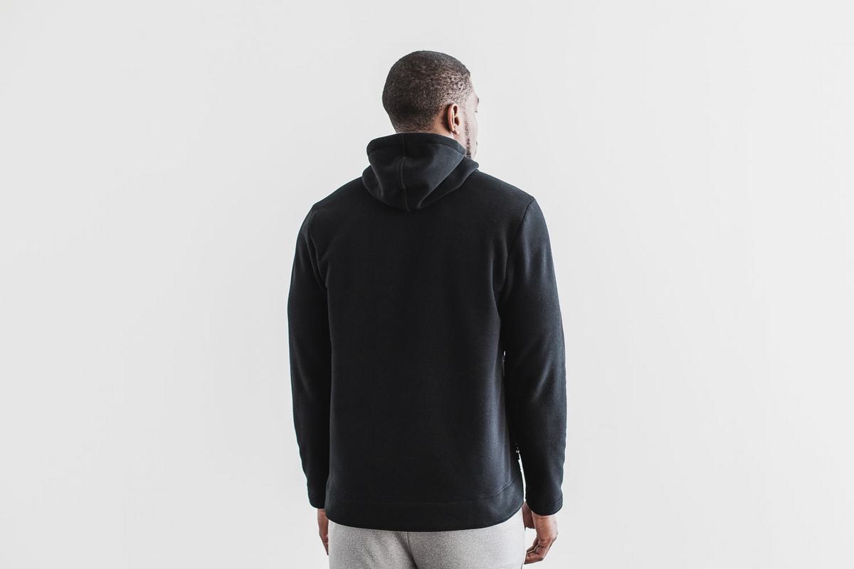 Nobull Arctic Zip-up Jacka Herr Svarta | PV0854361