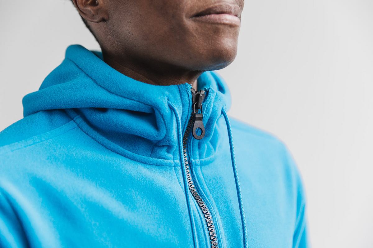 Nobull Arctic Zip-up Neon Jacka Dam Blå | SE8691340