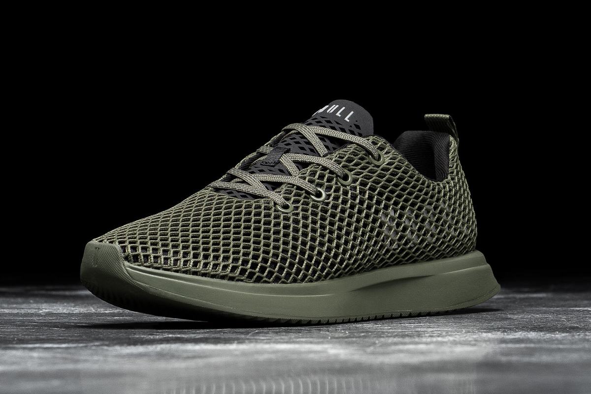 Nobull Army Mesh Runner Löparskor Dam Svarta | UL9210856