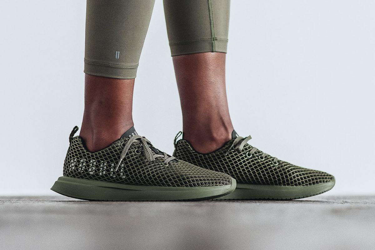 Nobull Army Mesh Runner Löparskor Dam Svarta | UL9210856