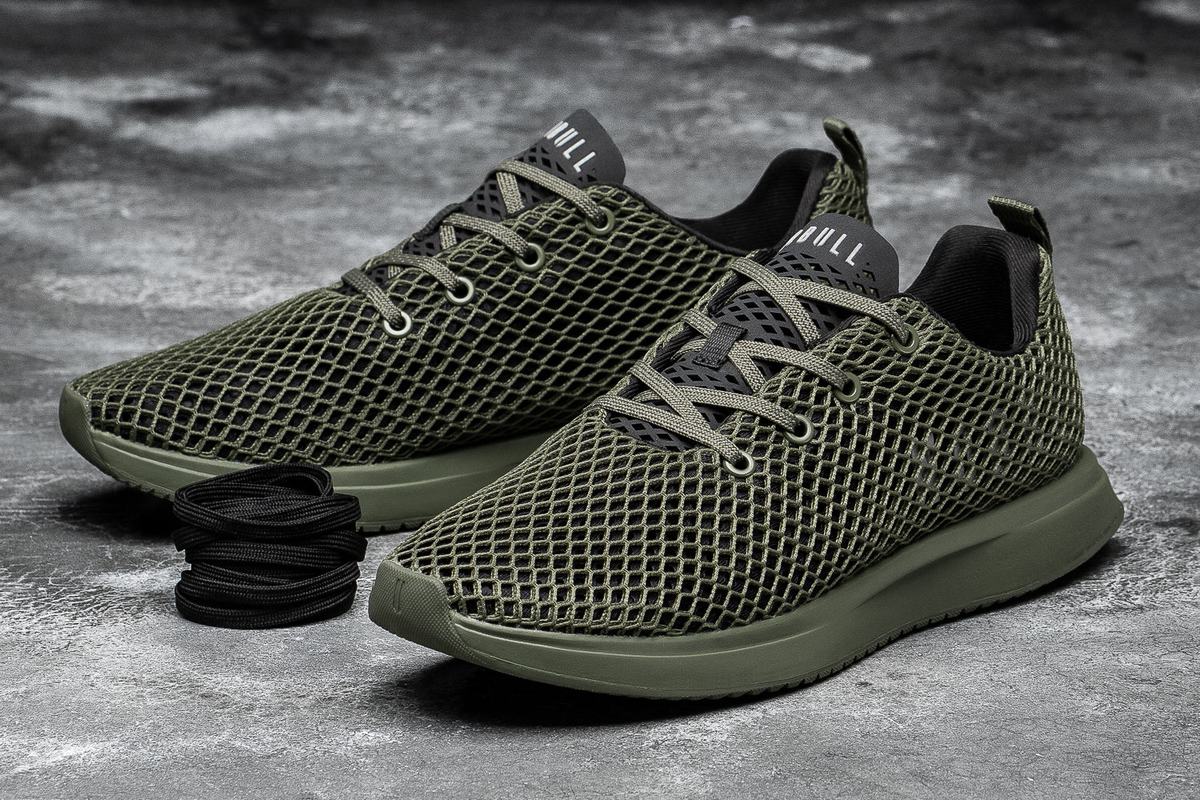 Nobull Army Mesh Runner Löparskor Dam Svarta | UL9210856