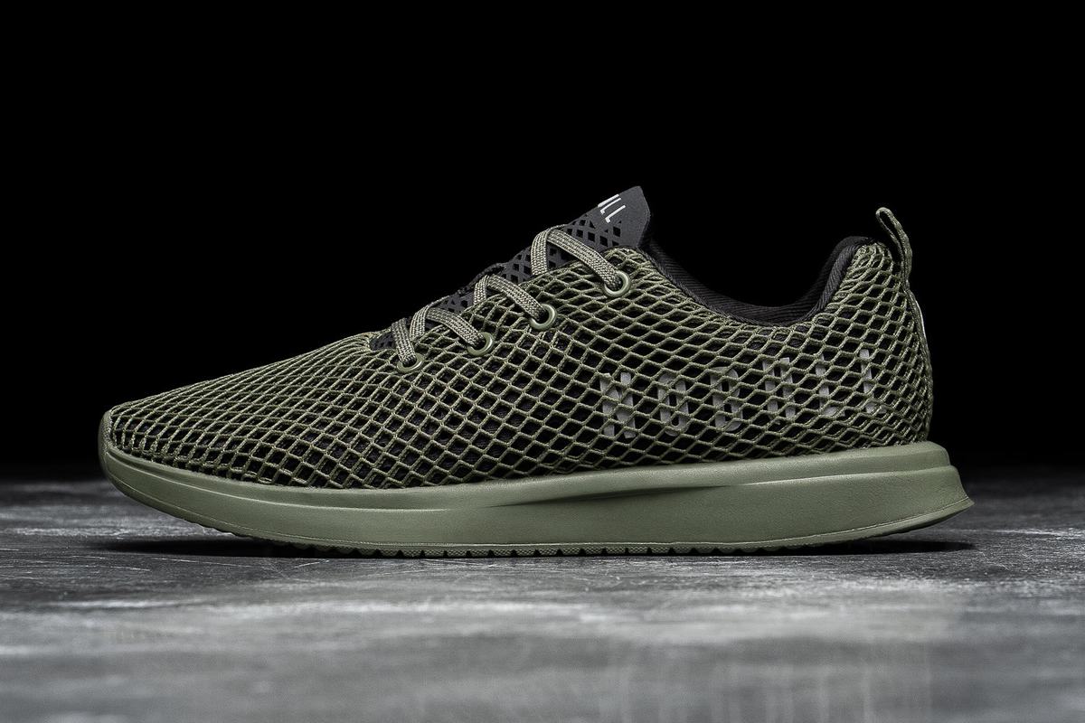 Nobull Army Mesh Runner Löparskor Dam Svarta | UL9210856