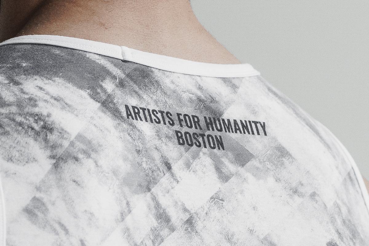 Nobull Artists For Humanity Tank Linne Herr Vita Svarta | TB6940172