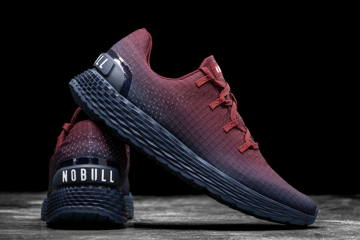 Nobull Atlantic Ripstop Runner Löparskor Herr Mörkröda | LV3961054