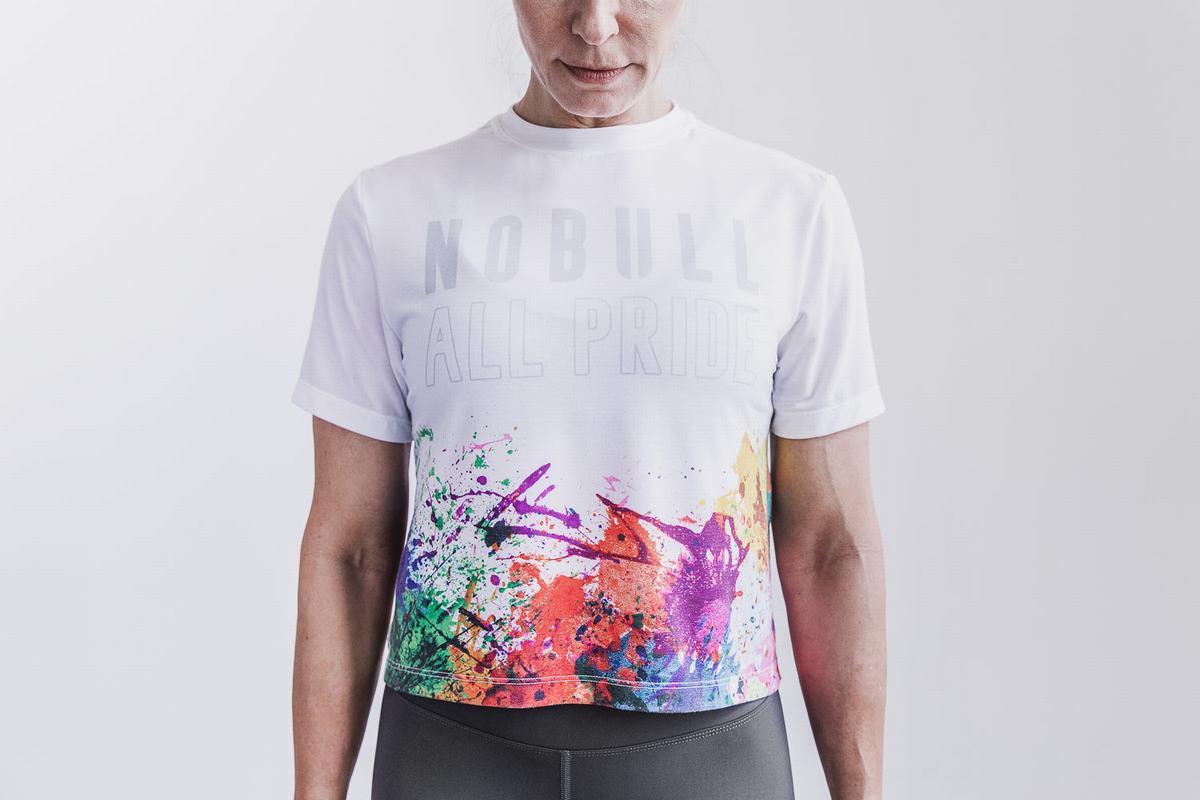 Nobull Boxy Pride Art Work T-Shirt Dam Olika Färger | IA9536872