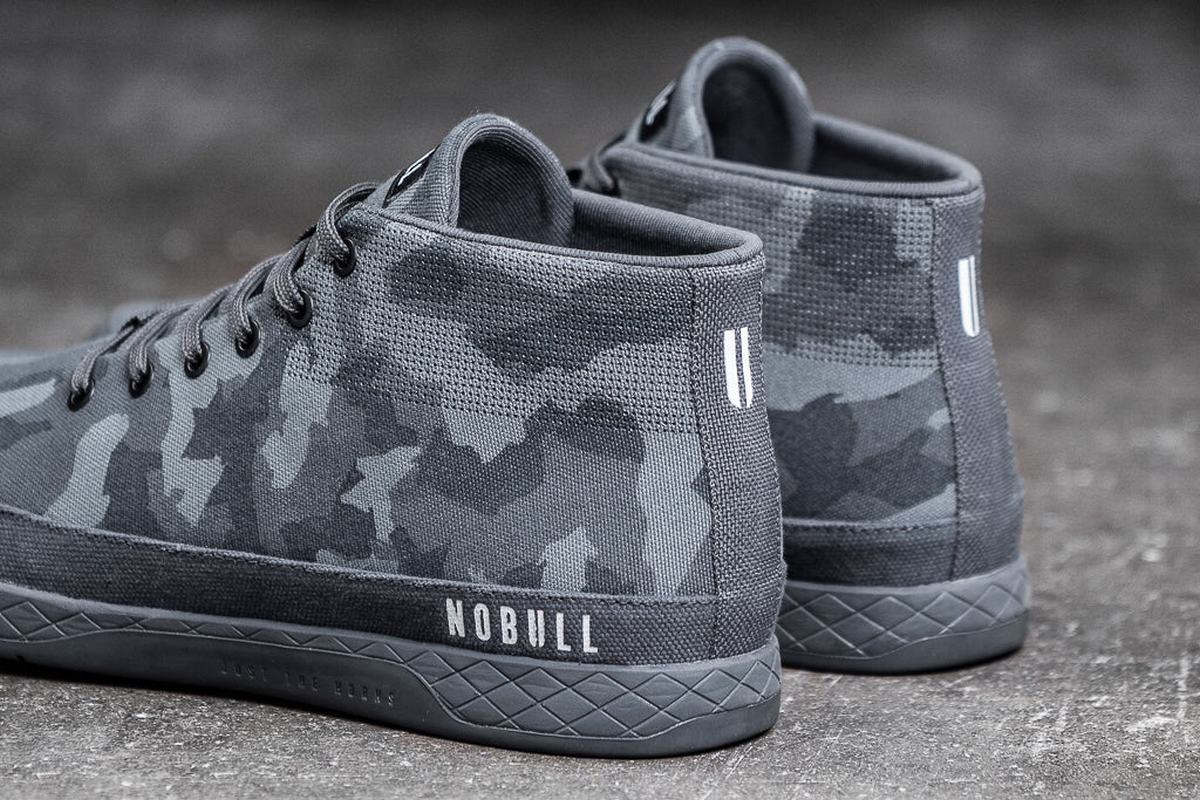 Nobull Canvas Mid Trainer Skor Herr Mörkcamo | NG8016927