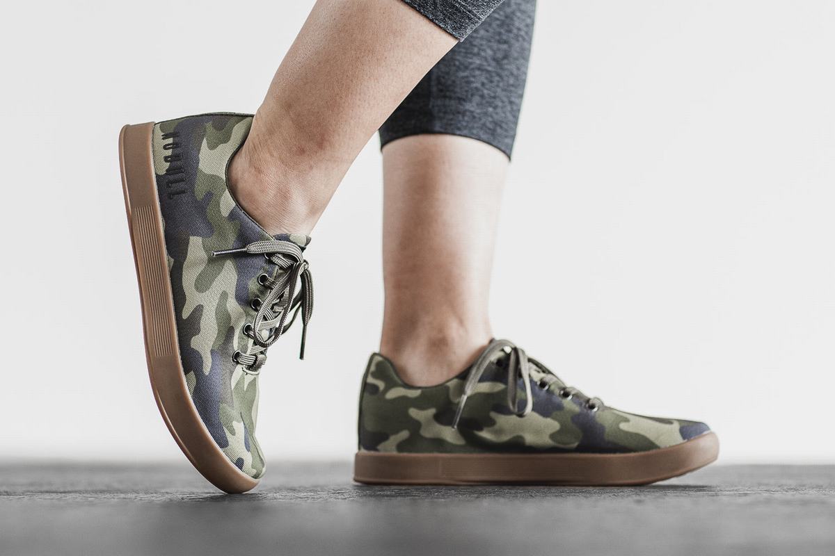 Nobull Canvas Trainer Skor Dam Camo | OI9684521