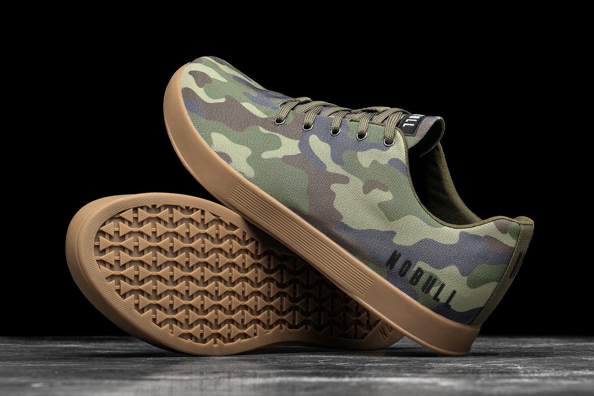 Nobull Canvas Trainer Skor Dam Camo | OI9684521