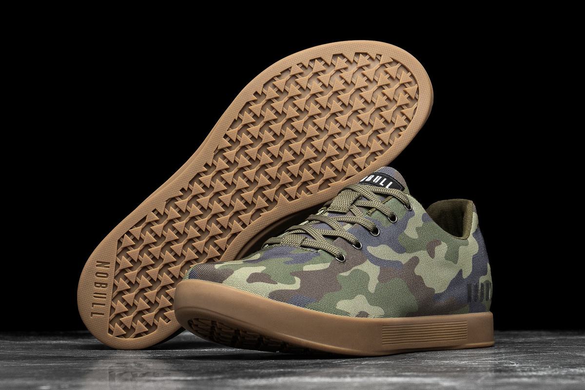 Nobull Canvas Trainer Skor Dam Camo | OI9684521