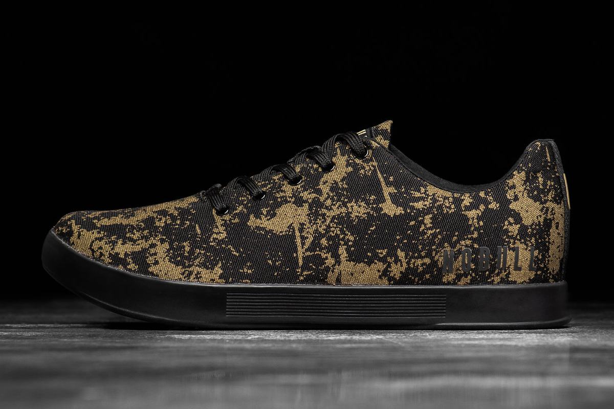 Nobull Canvas Trainer Skor Dam Guld Svarta | SB8469530