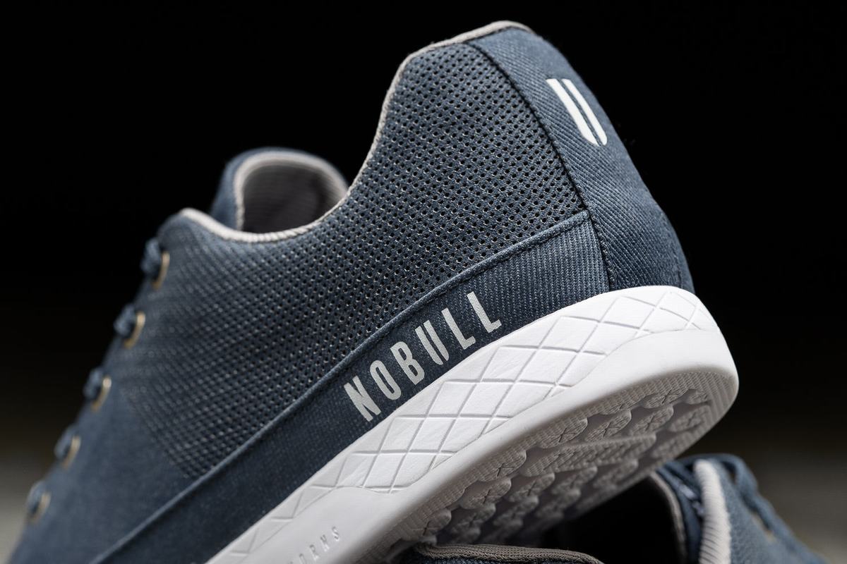 Nobull Canvas Trainer Skor Dam Marinblå | QC5189042