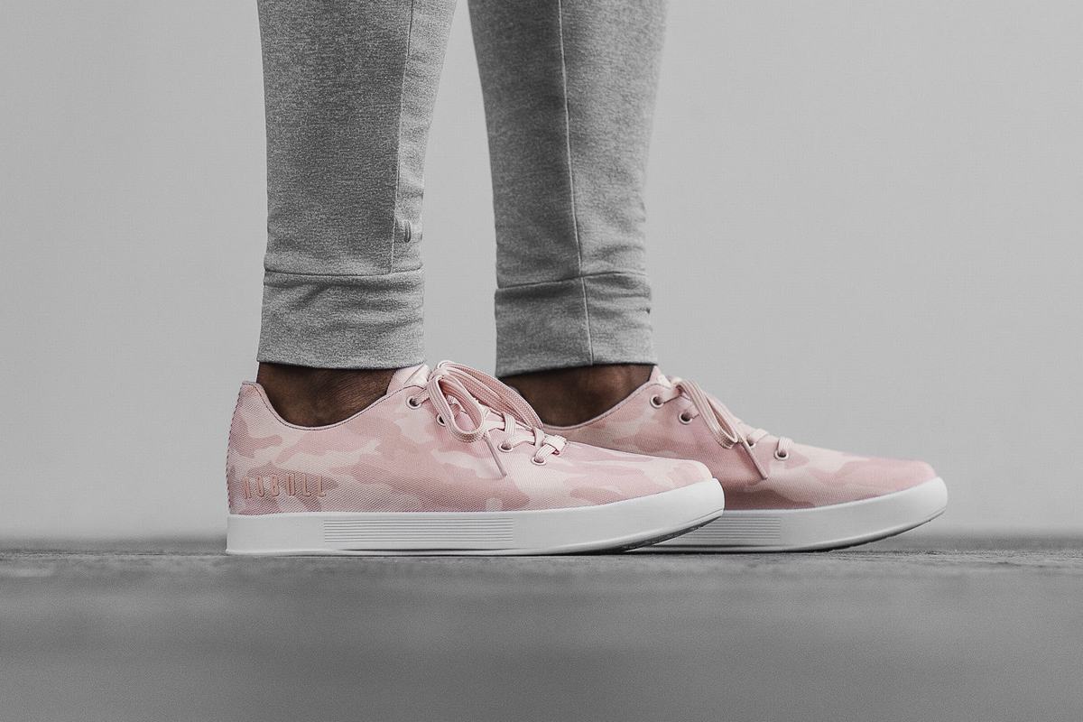 Nobull Canvas Trainer Skor Dam Rosa Camo | CO4279186