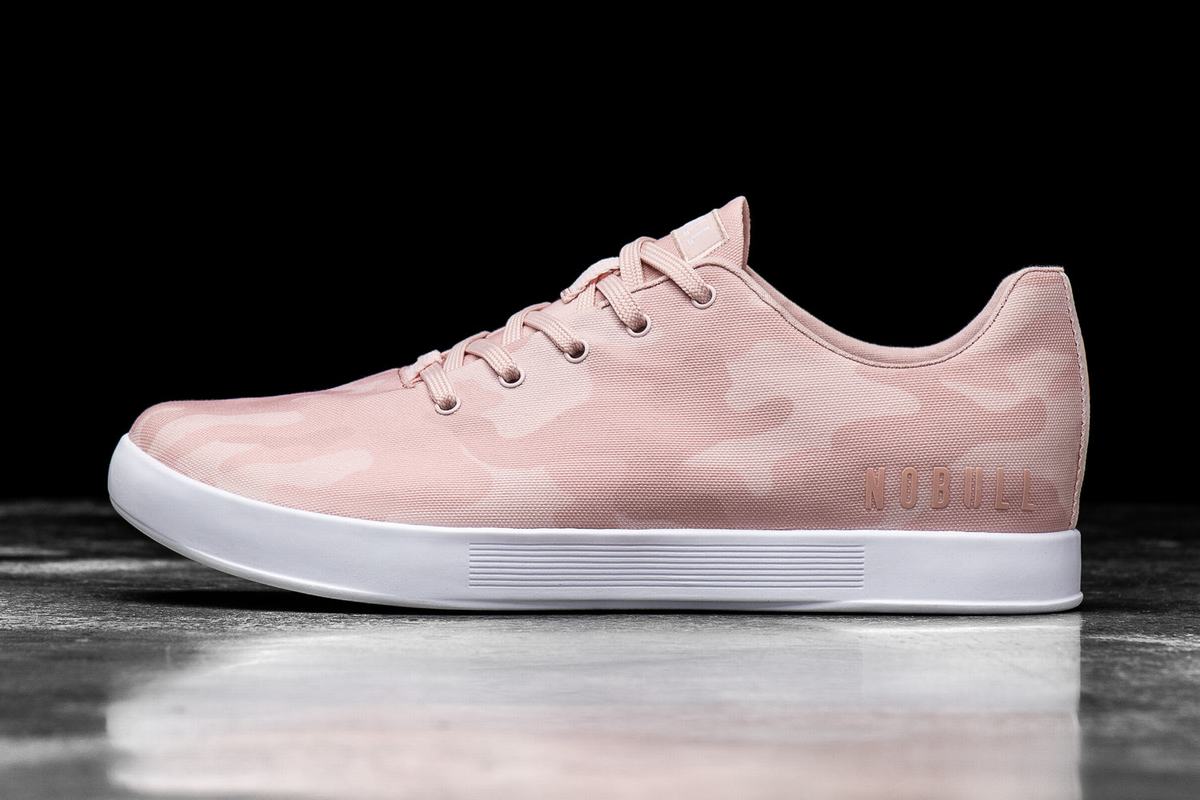 Nobull Canvas Trainer Skor Dam Rosa Camo | CO4279186