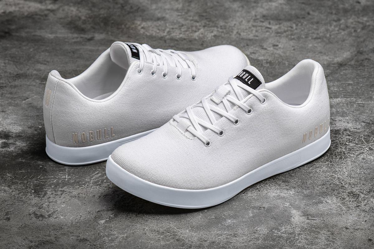 Nobull Canvas Trainer Skor Dam Vita | KA9645107