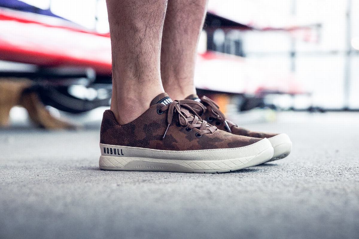 Nobull Canvas Trainer Skor Herr Camo | VE8740921