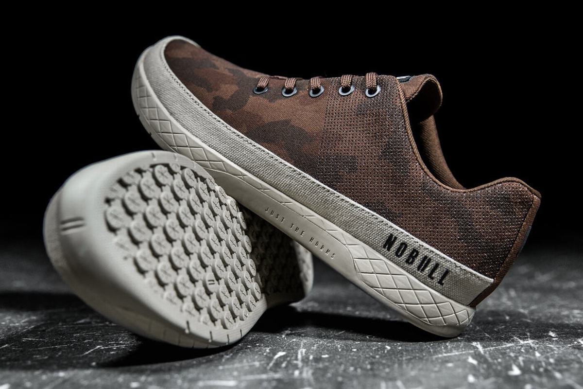 Nobull Canvas Trainer Skor Herr Camo | VE8740921