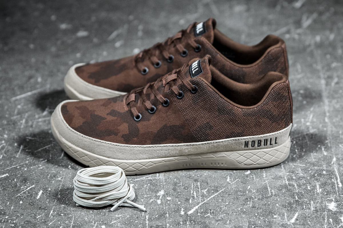 Nobull Canvas Trainer Skor Herr Camo | VE8740921