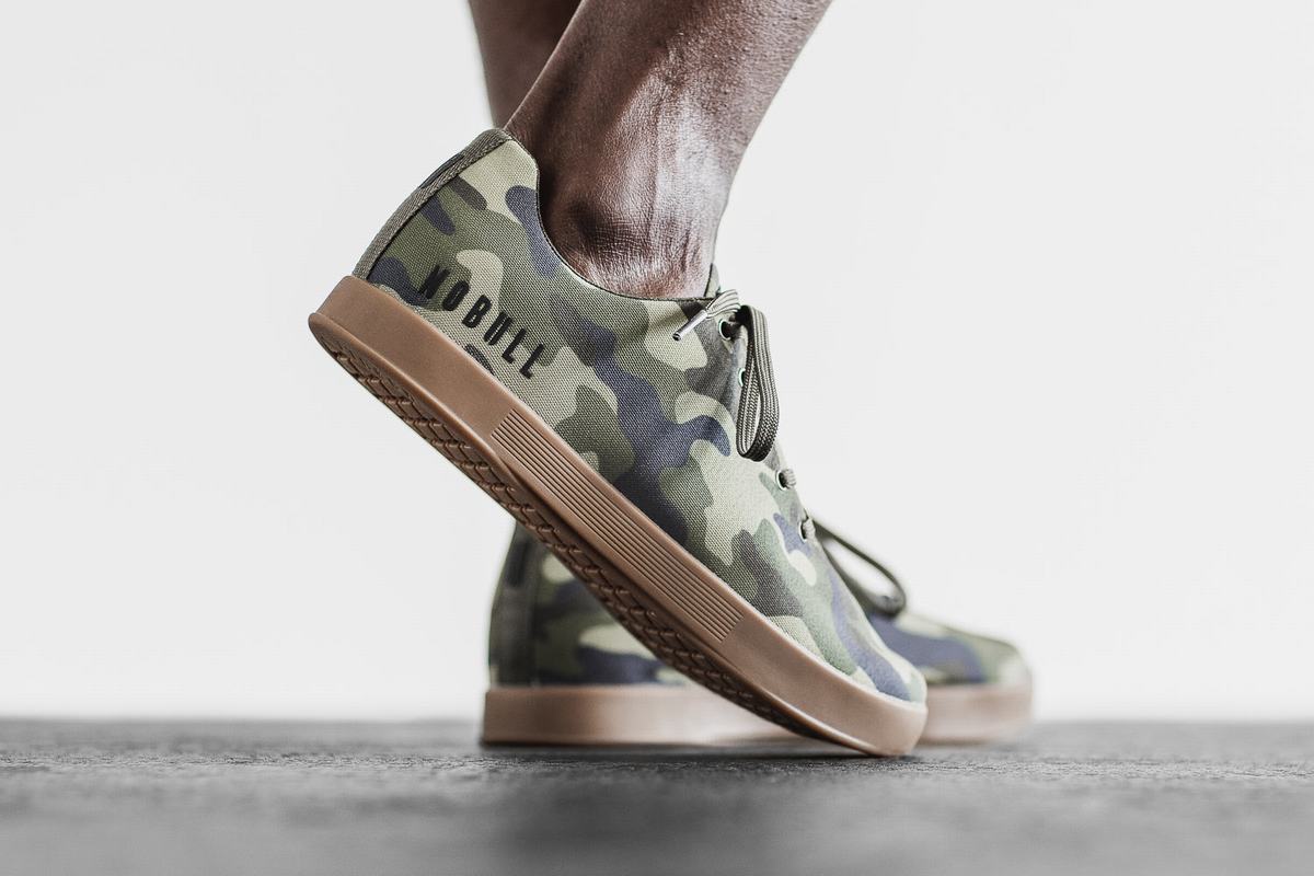 Nobull Canvas Trainer Skor Herr Camo | WV5831426