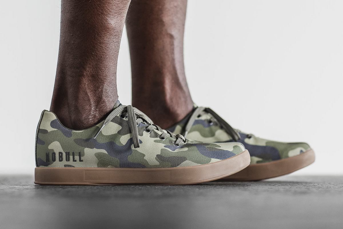 Nobull Canvas Trainer Skor Herr Camo | WV5831426