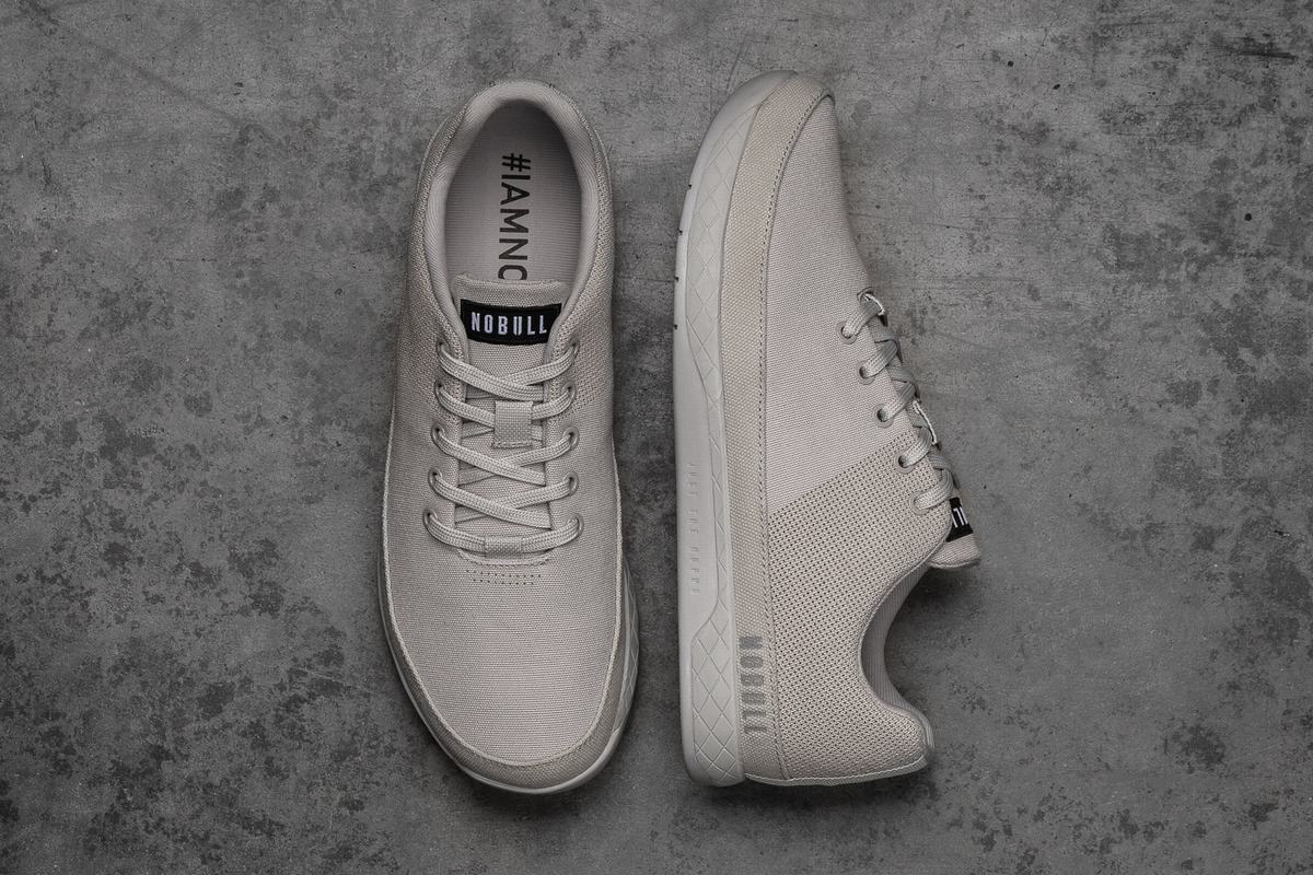 Nobull Canvas Trainer Skor Herr Grå | BK6570421