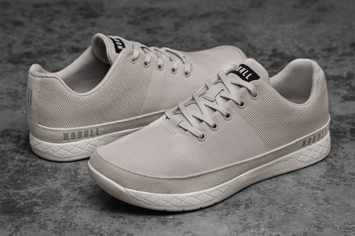 Nobull Canvas Trainer Skor Herr Grå | BK6570421