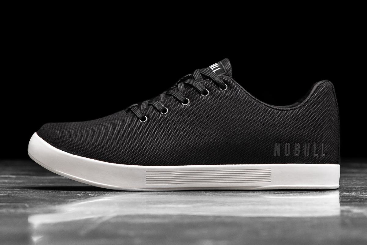 Nobull Canvas Trainer Skor Herr Svarta Vita | GX8013294