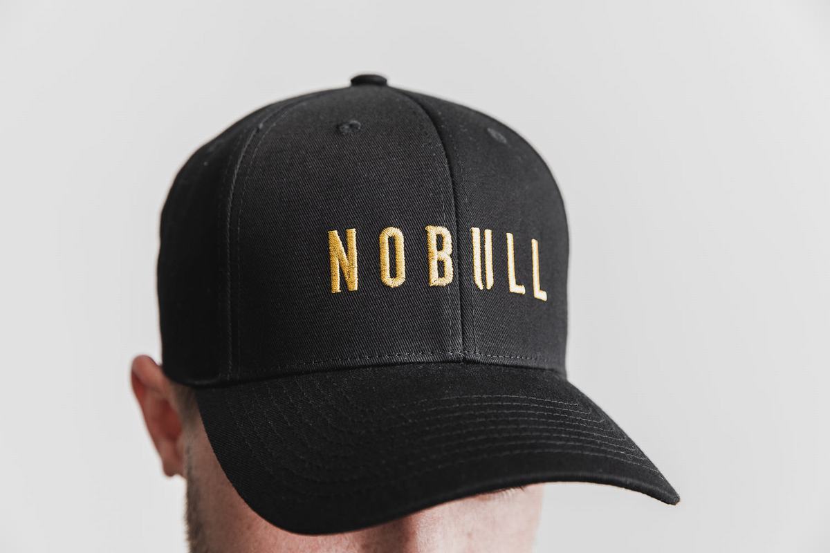 Nobull Classic Pride Hatt Herr Svarta Guld | ZJ3952804