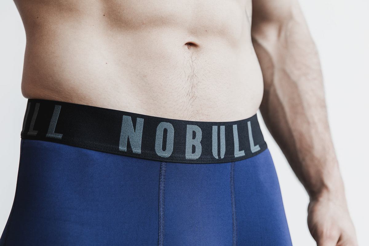 Nobull Compression Strumpbyxor Herr Marinblå | AR5214367