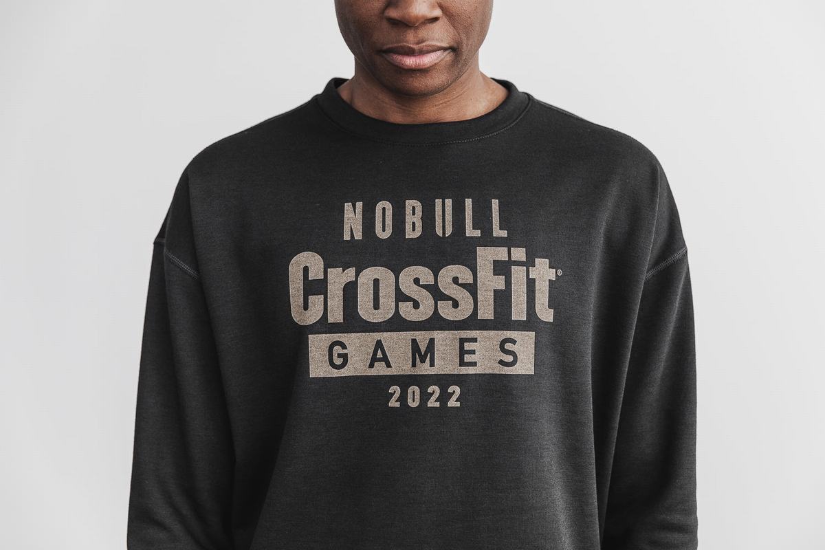 Nobull Crossfit Games® 2022 Crew Tröja Dam Svarta | RG5063427