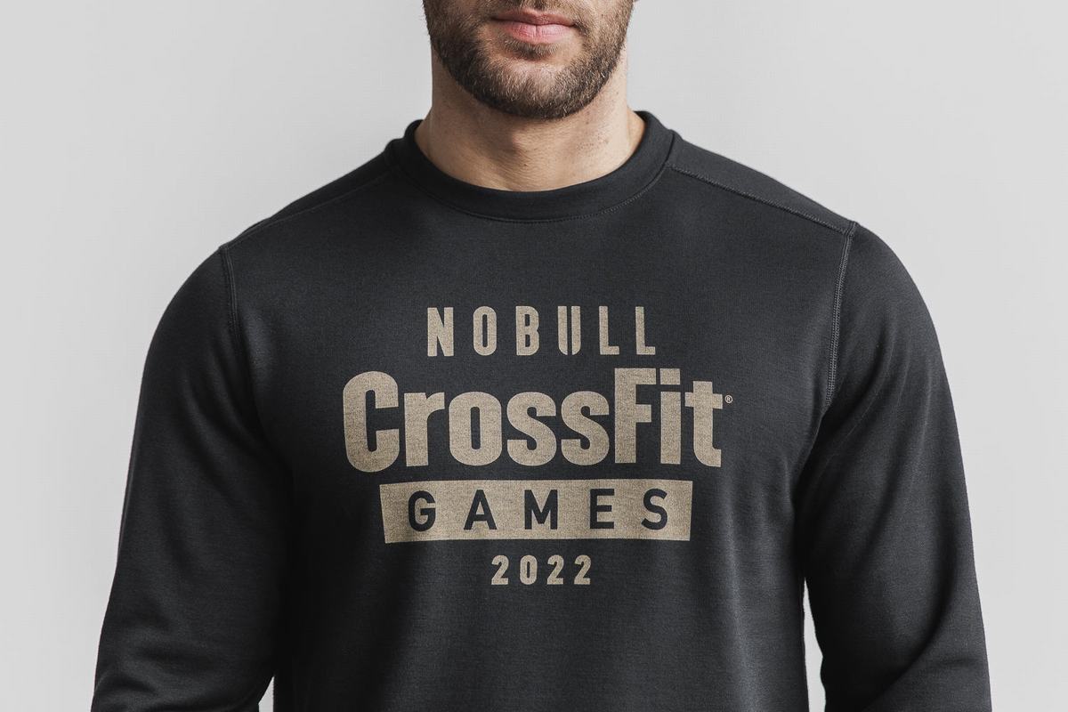 Nobull Crossfit Games® 2022 Crew Tröja Herr Svarta | VE5926078