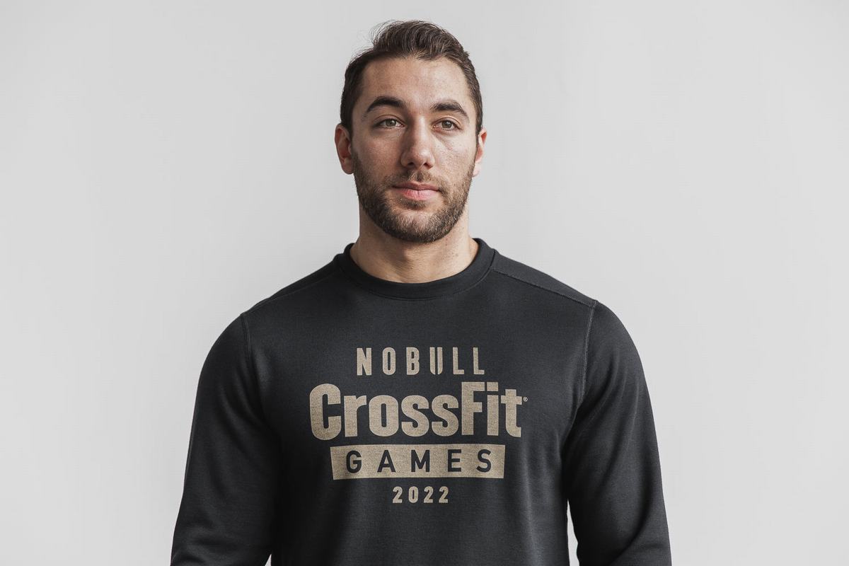 Nobull Crossfit Games® 2022 Crew Tröja Herr Svarta | VE5926078