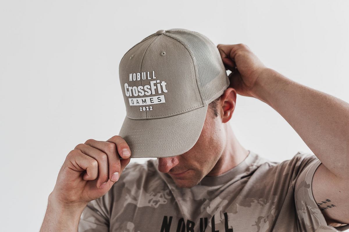 Nobull Crossfit Games® 2022 Curved-Brim Trucker Hatt Herr Grå | LB0921534