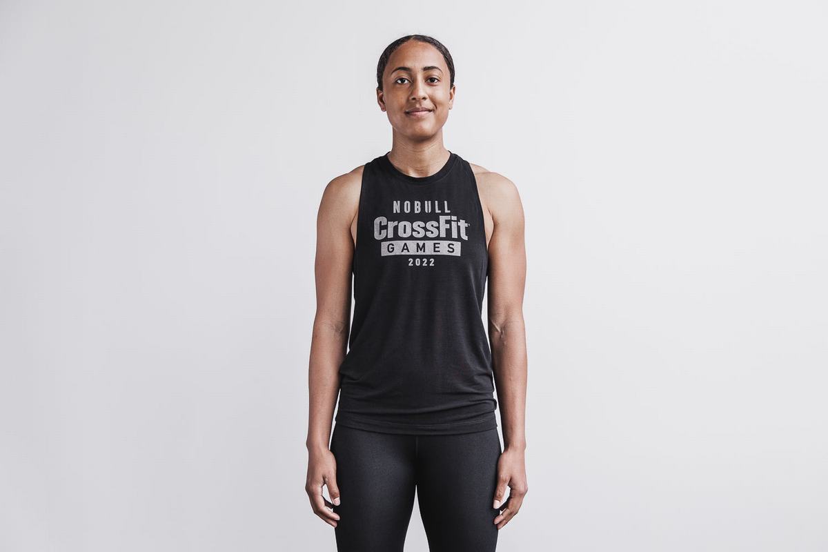 Nobull Crossfit Games® 2022 High-Neck Tank Linne Dam Svarta | TC3162984