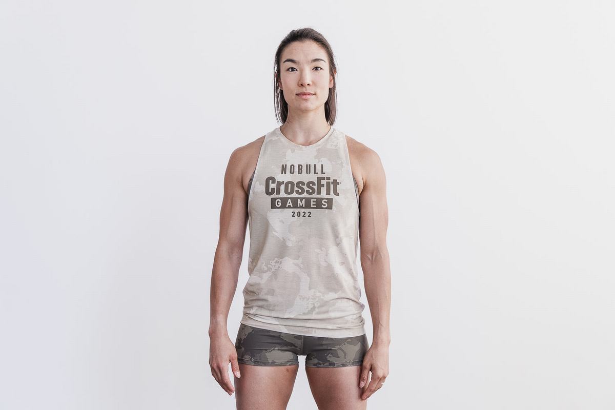 Nobull Crossfit Games® 2022 High-Neck Tank Linne Dam Camo | XY3956720