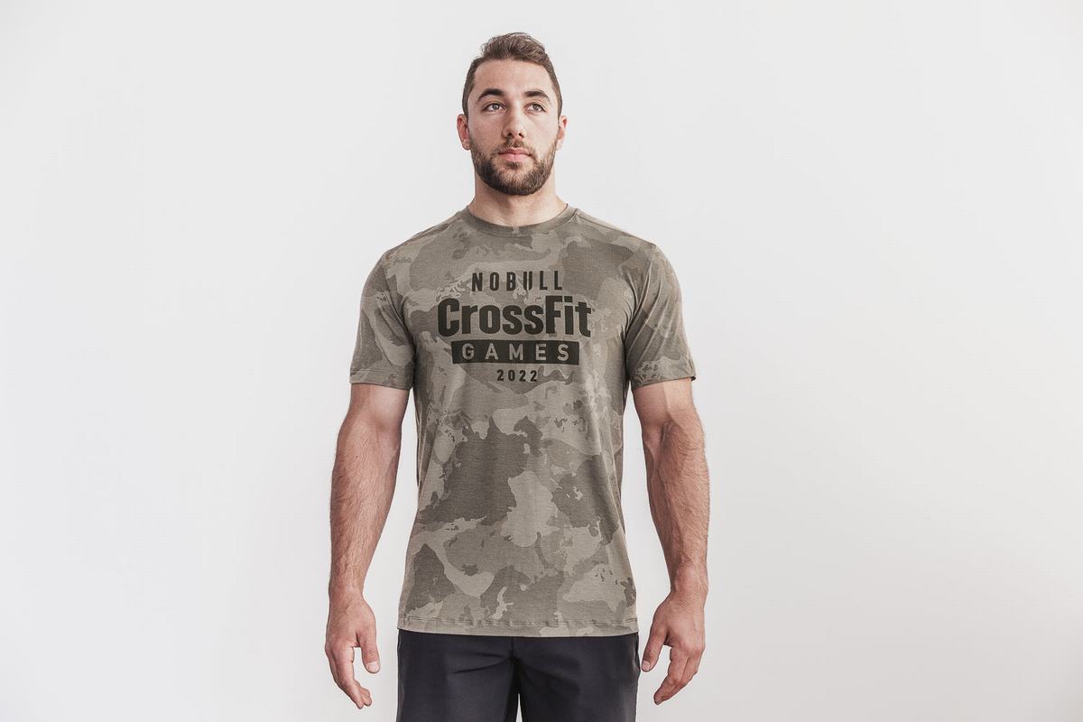 Nobull Crossfit Games® 2022 T-Shirt Herr Camo | PA0752639