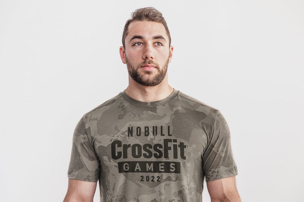 Nobull Crossfit Games® 2022 T-Shirt Herr Camo | PA0752639