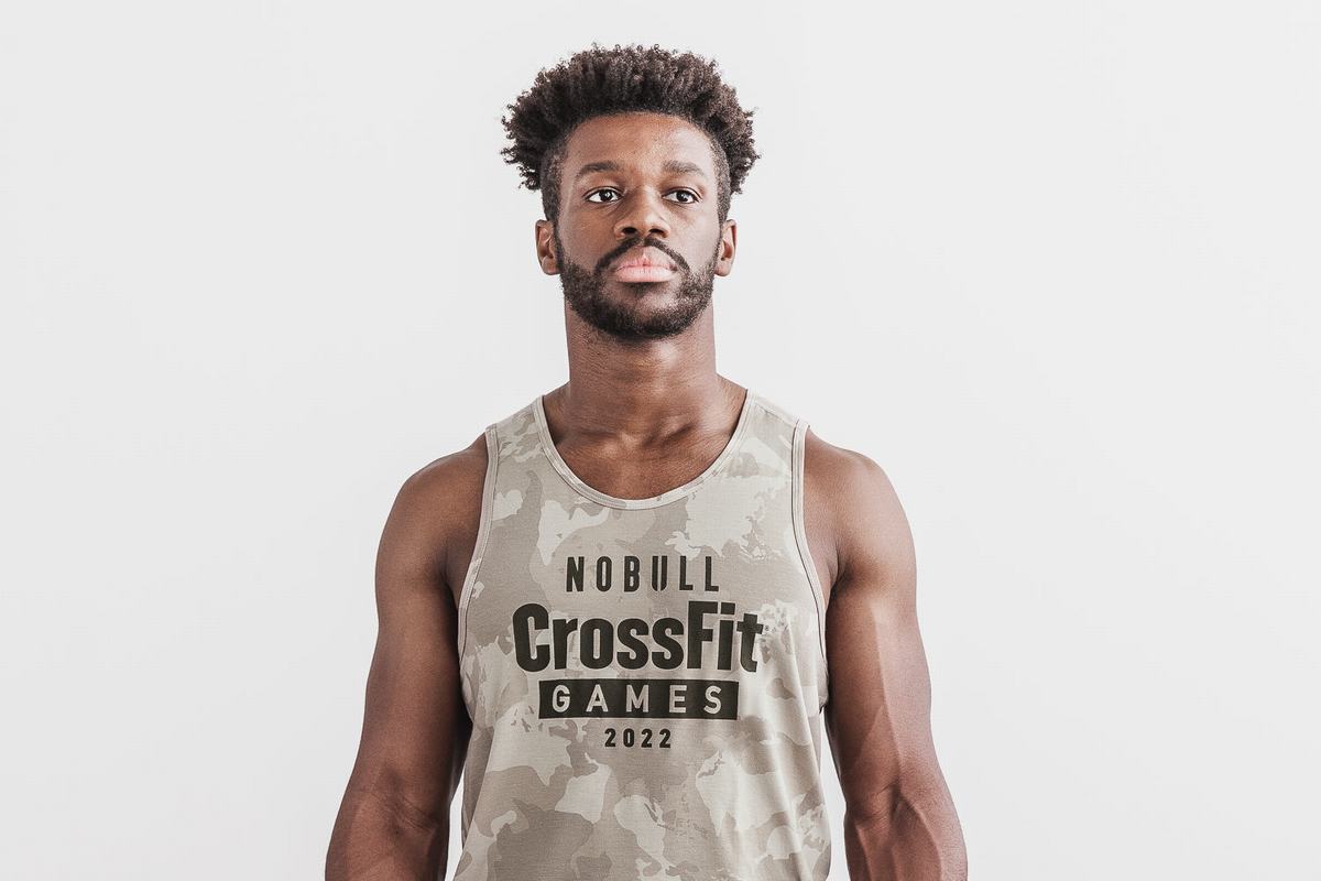 Nobull Crossfit Games® 2022 Tank Linne Herr Camo | OZ5497016