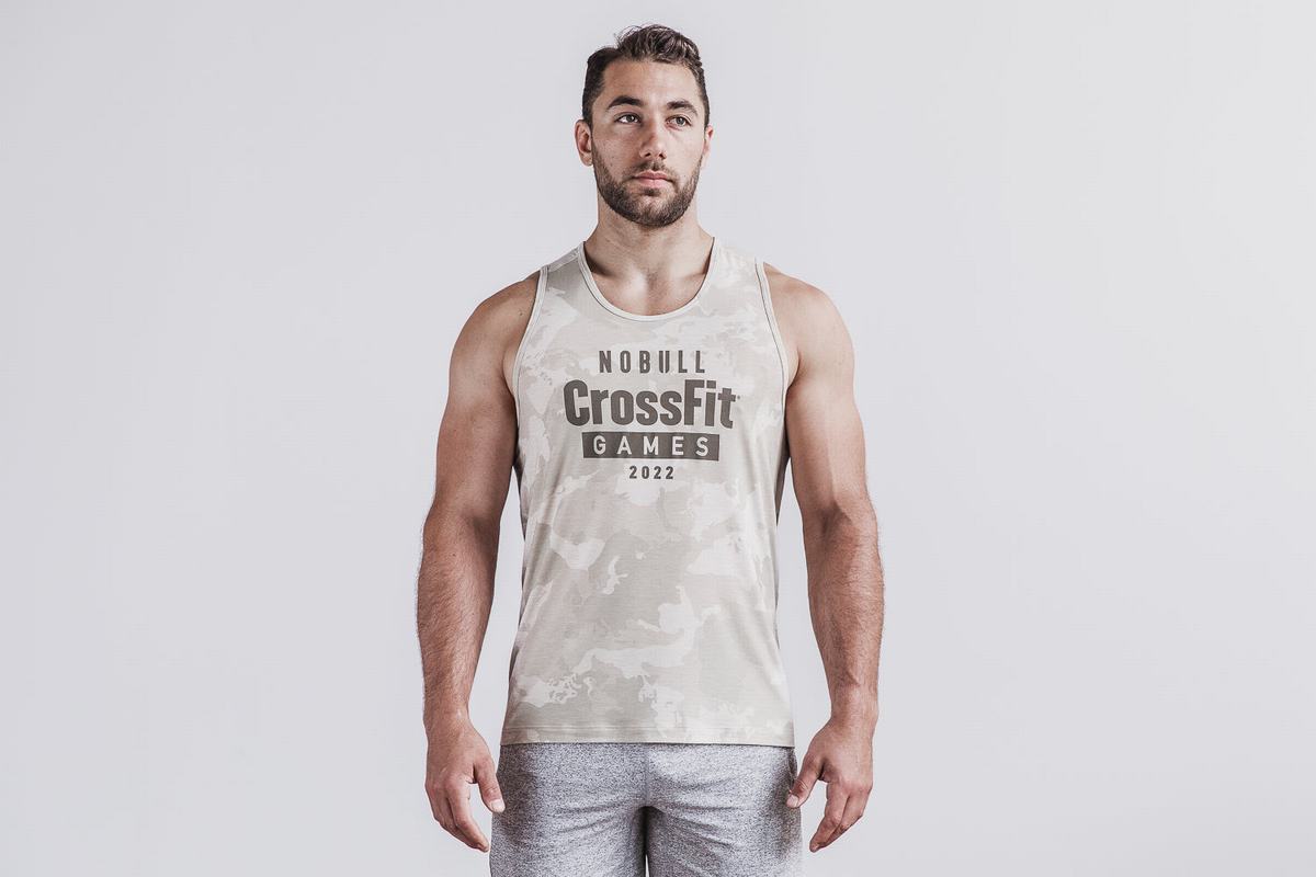 Nobull Crossfit Games® 2022 Tank Linne Herr Camo | QF7908654