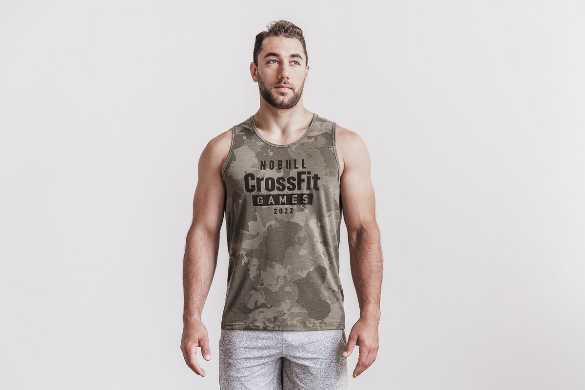 Nobull Crossfit Games® 2022 Tank Linne Herr Camo | SA8461359