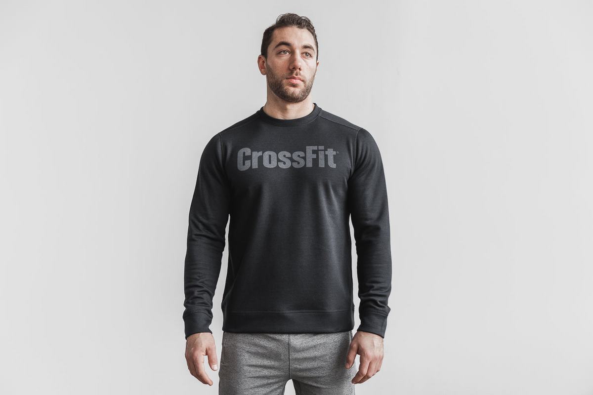 Nobull Crossfit® Crew Tröja Herr Svarta | FB2195836