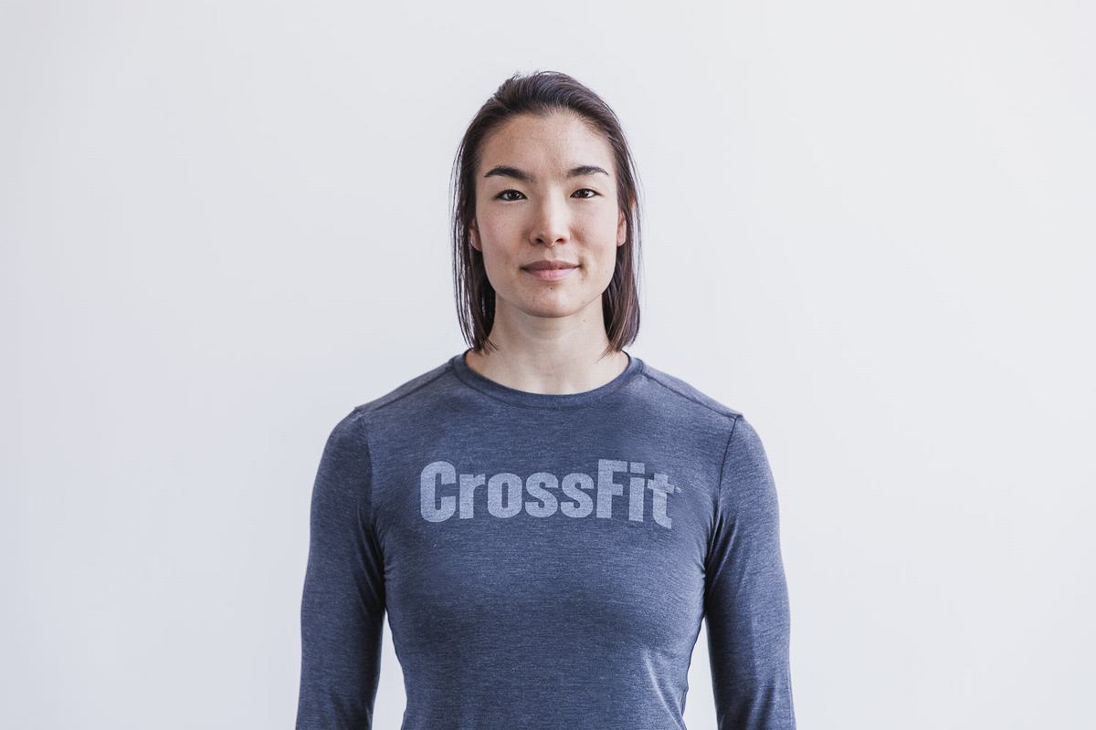 Nobull Crossfit® Långärmad T-Shirt Dam Marinblå | LJ1693758