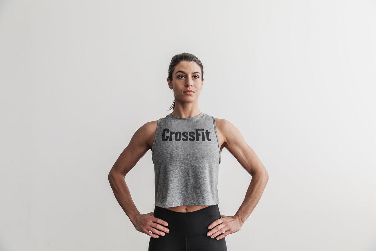 Nobull Crossfit® Muscle Tank Linne Dam Grå | IT2457306