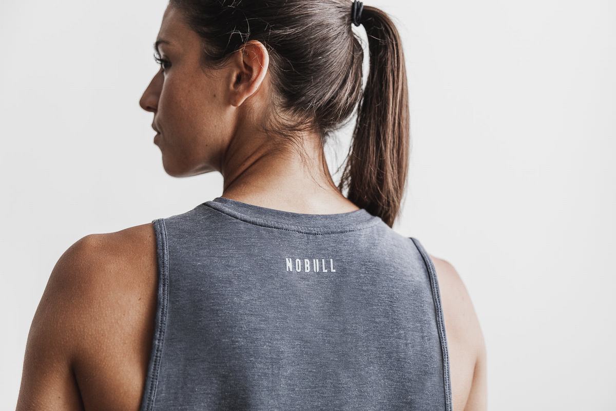 Nobull Crossfit® Muscle Tank Linne Dam Mörkgrå | JR4761823